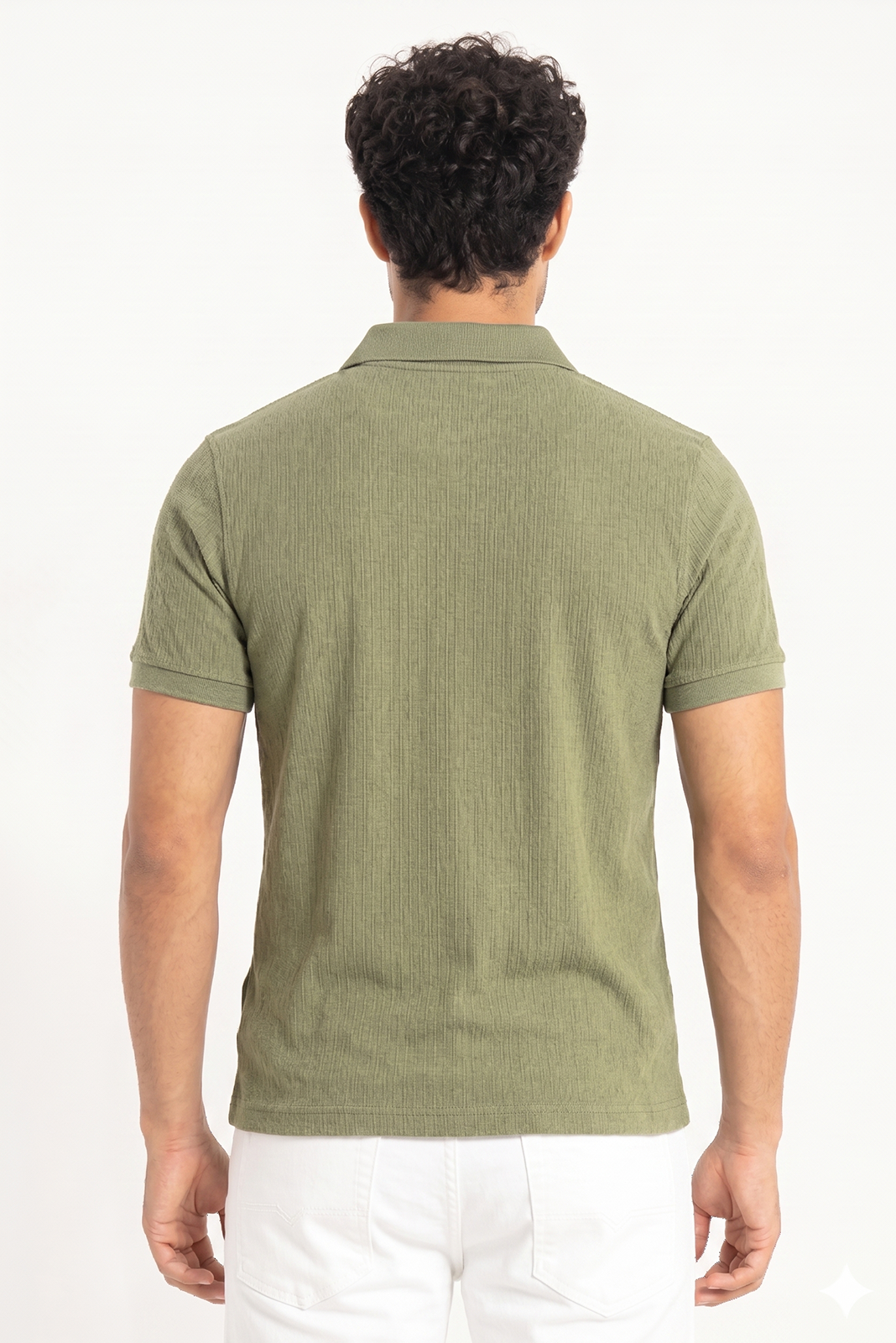 PR49 || Olive || 100% Cotton Polo T-Shirt