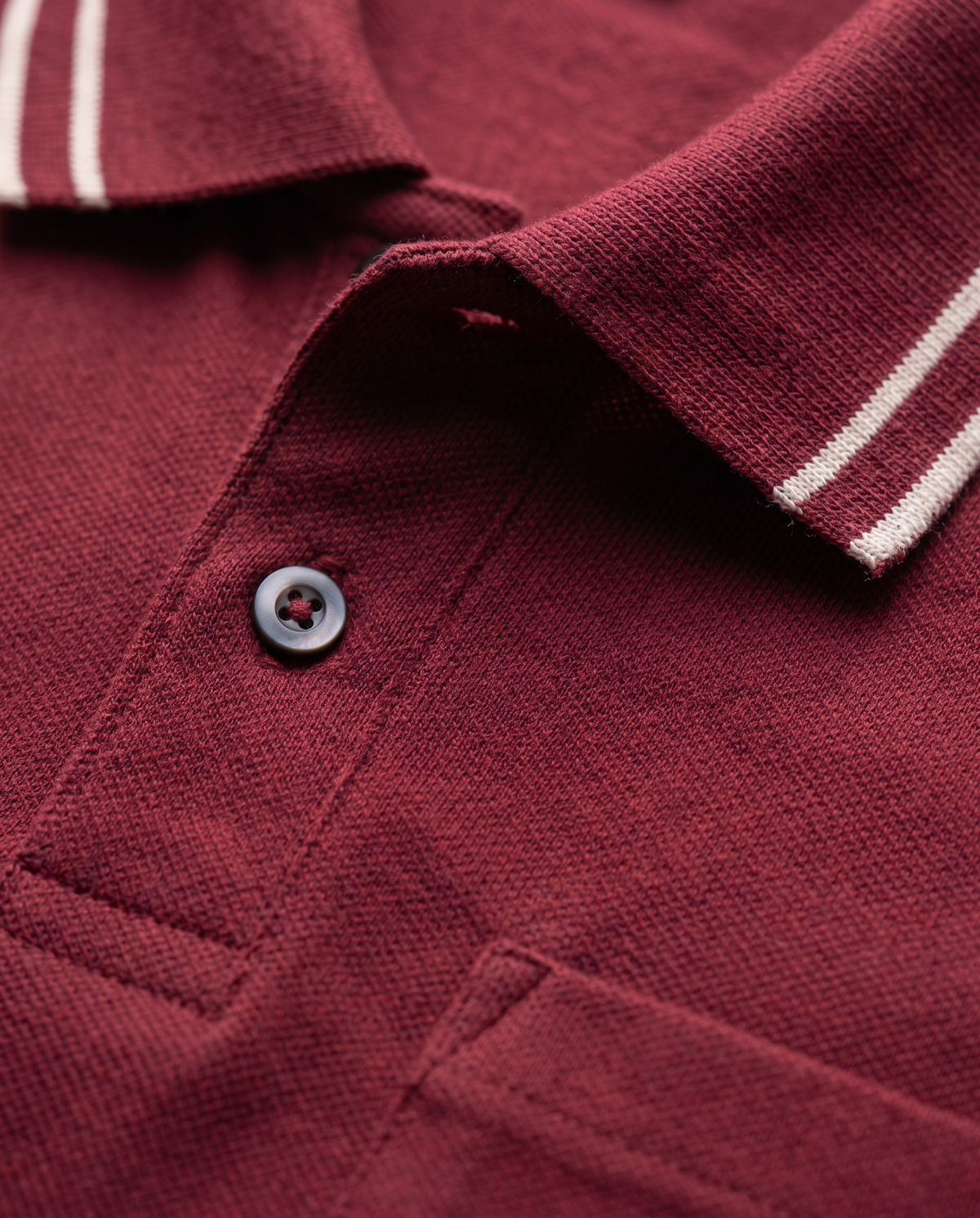 PL021 Cherry Red 100% Cotton Polo T-Shirt