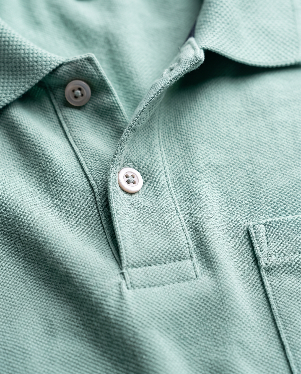 PL013 Mint Green 100% Cotton Polo T-Shirt