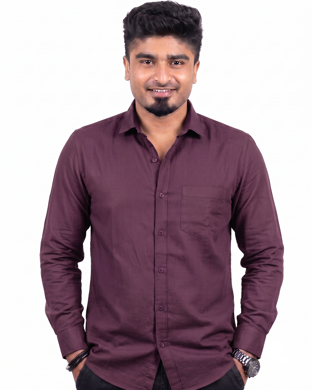 Deep Purple Full Sleeve Shirt