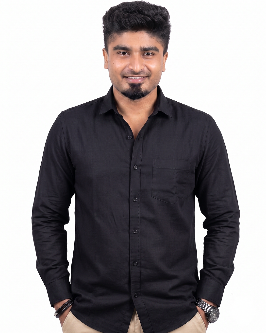 Black Full Sleeve Shirt
