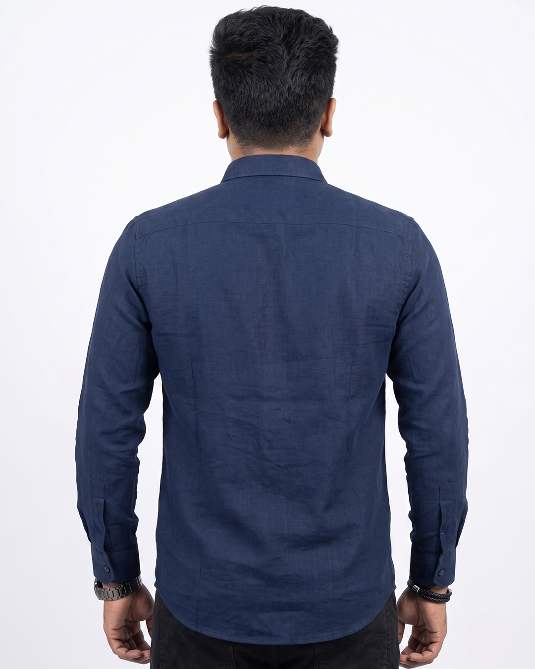 Navy Blue Full Sleeve Shirt