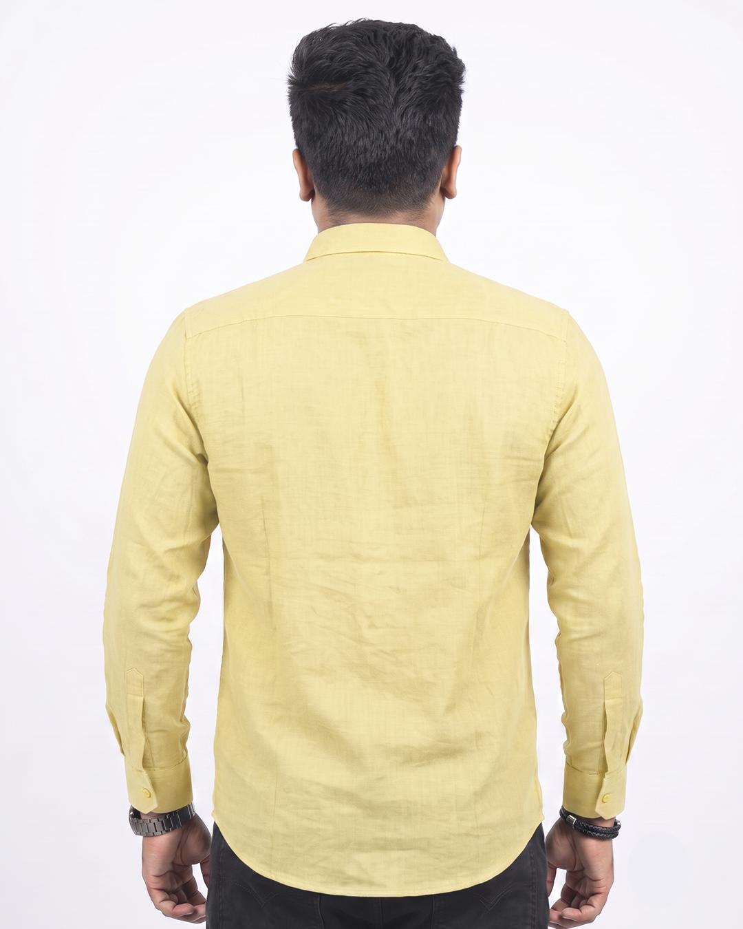 Pale Yellow Full Sleeve Shirt