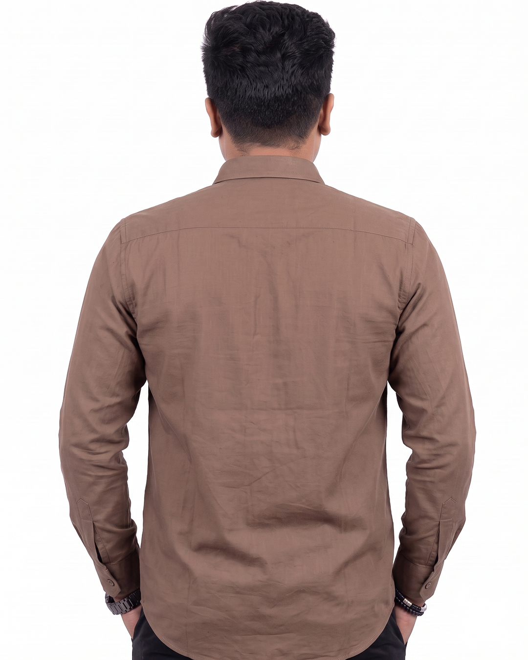 Mocha Brown Full Sleeve Shirt