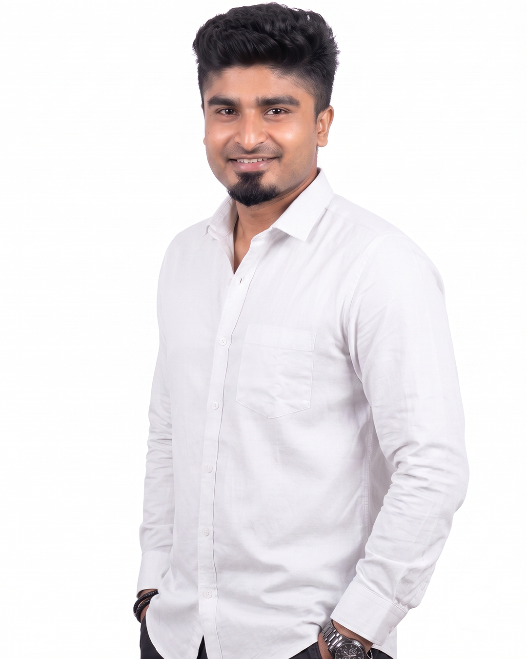White Full Sleeve Shirt