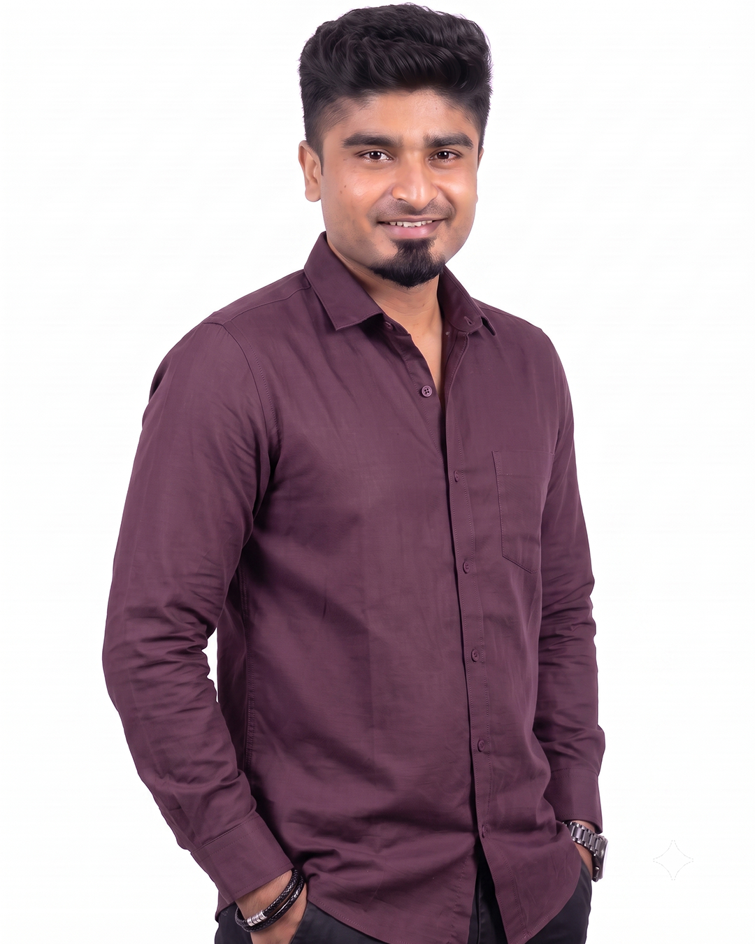 Deep Purple Full Sleeve Shirt