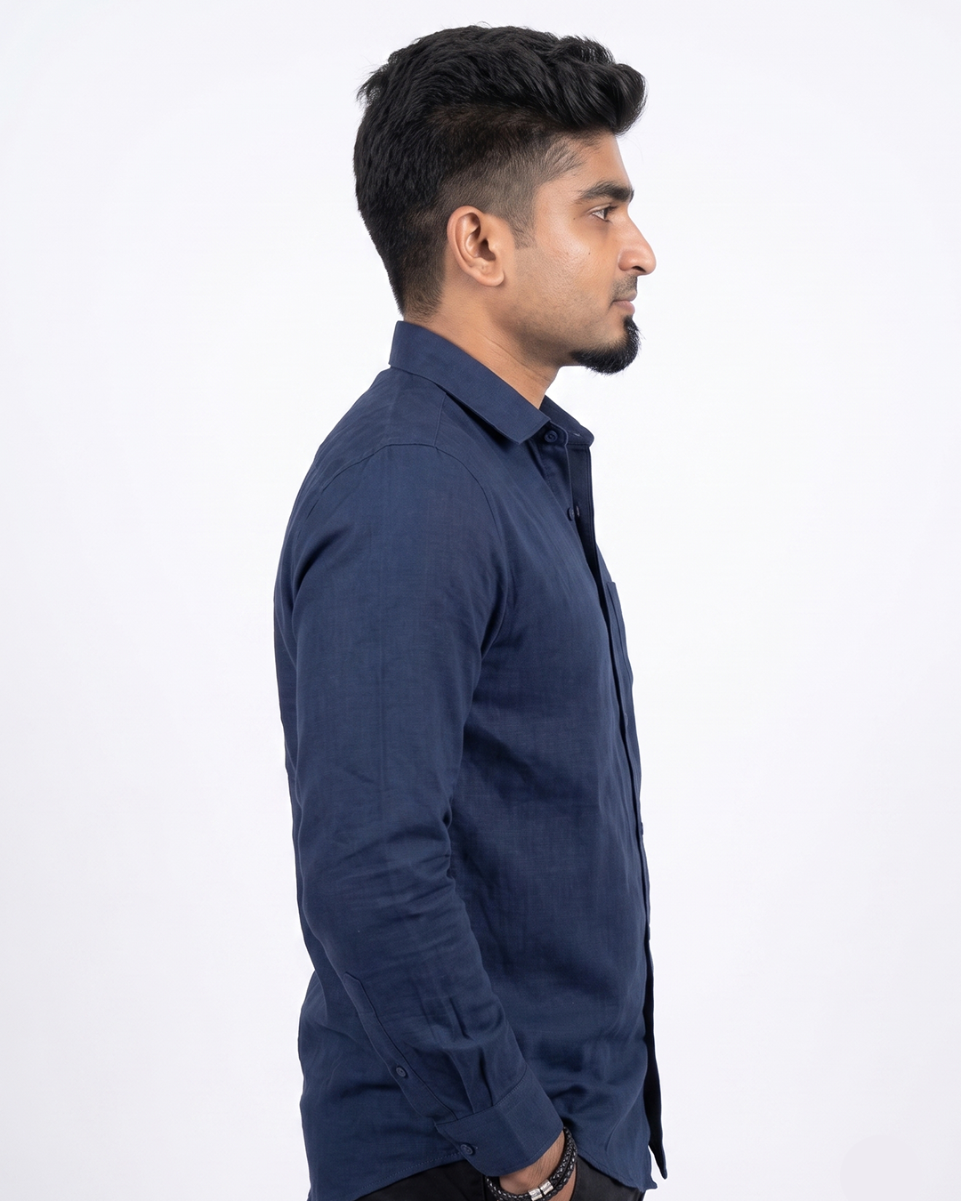 Navy Blue Full Sleeve Shirt