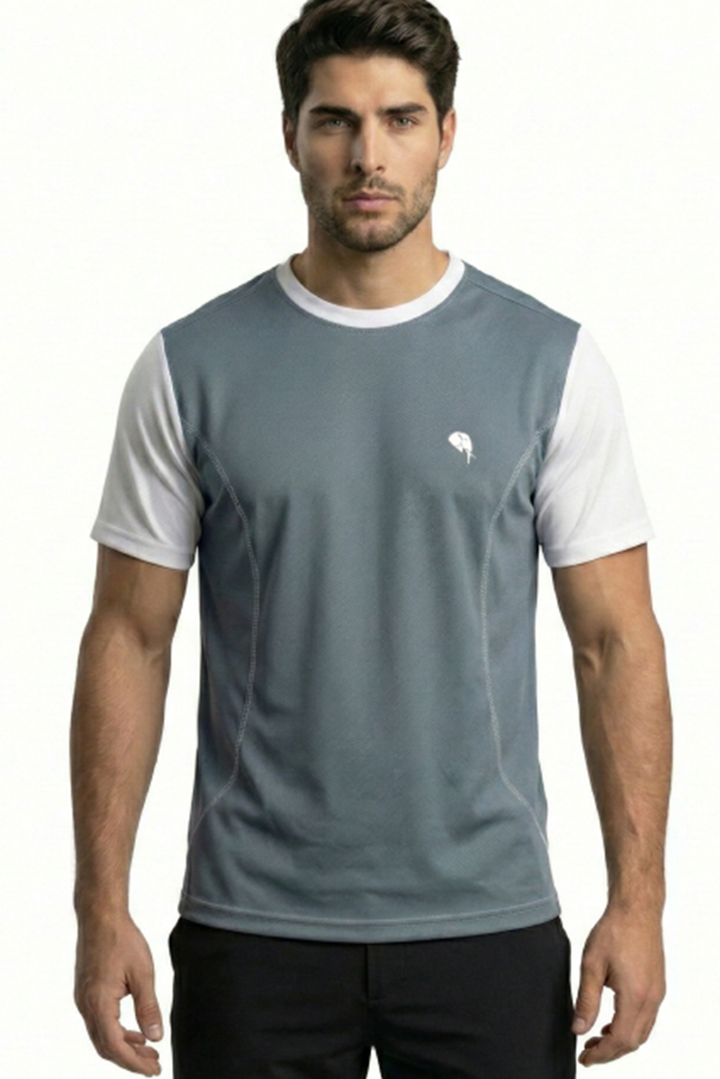 RHSOO3 || Blue || Round Neck Half Sleeve