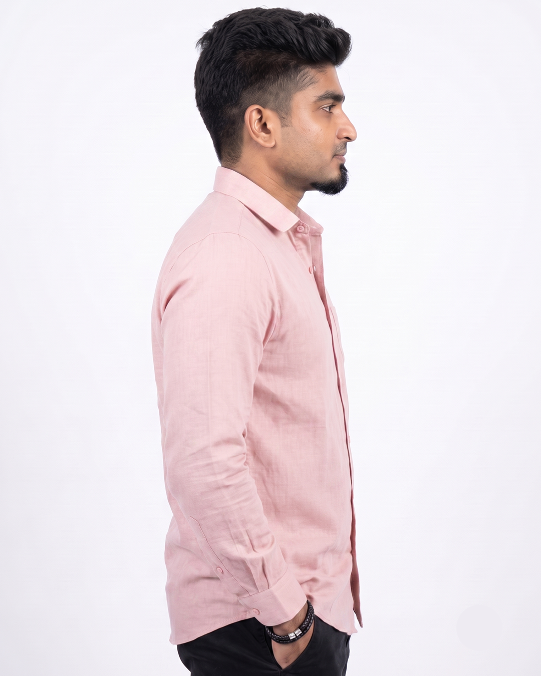 Pastel Pink Full Sleeve Shirt