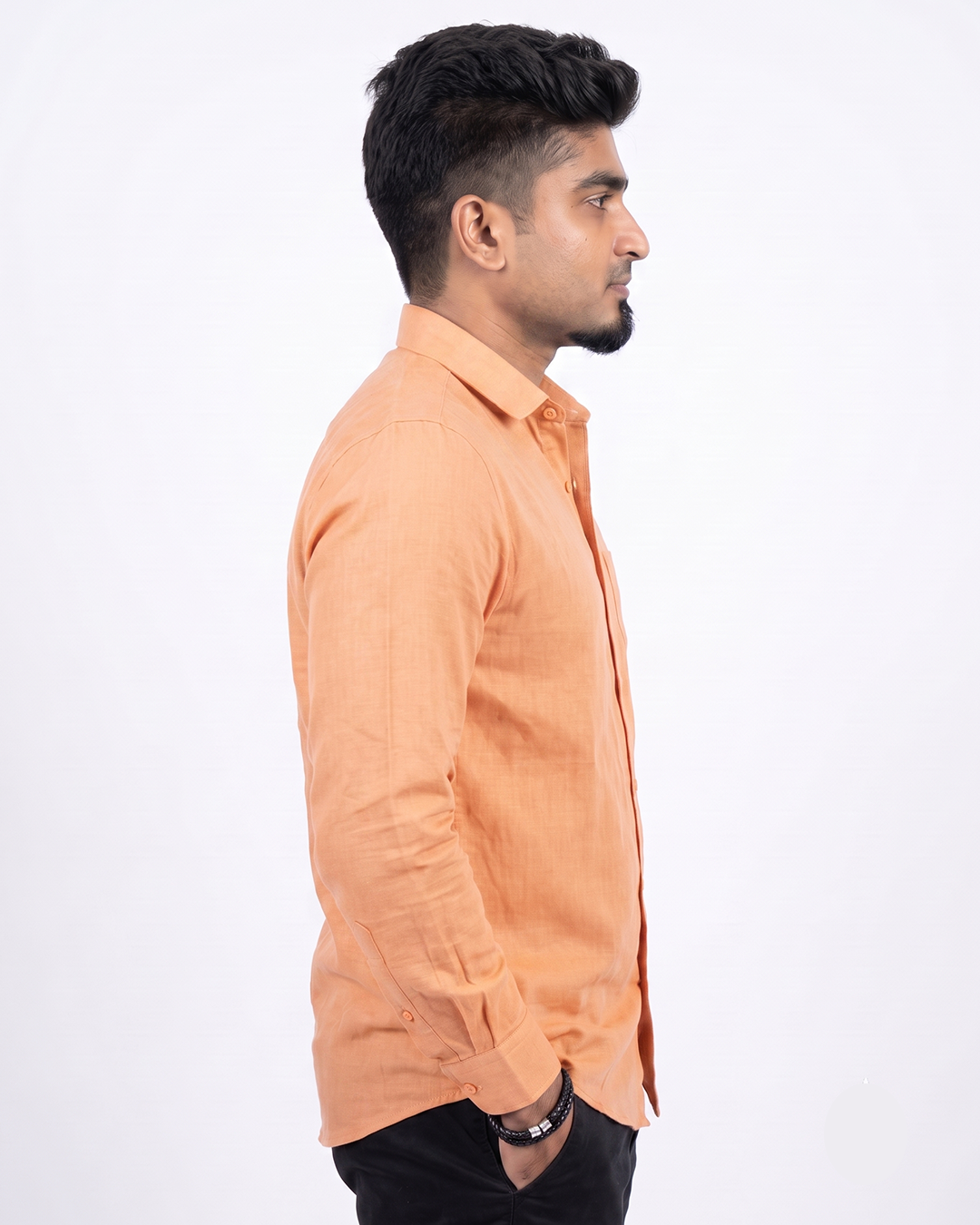Peach Full Sleeve Shirts