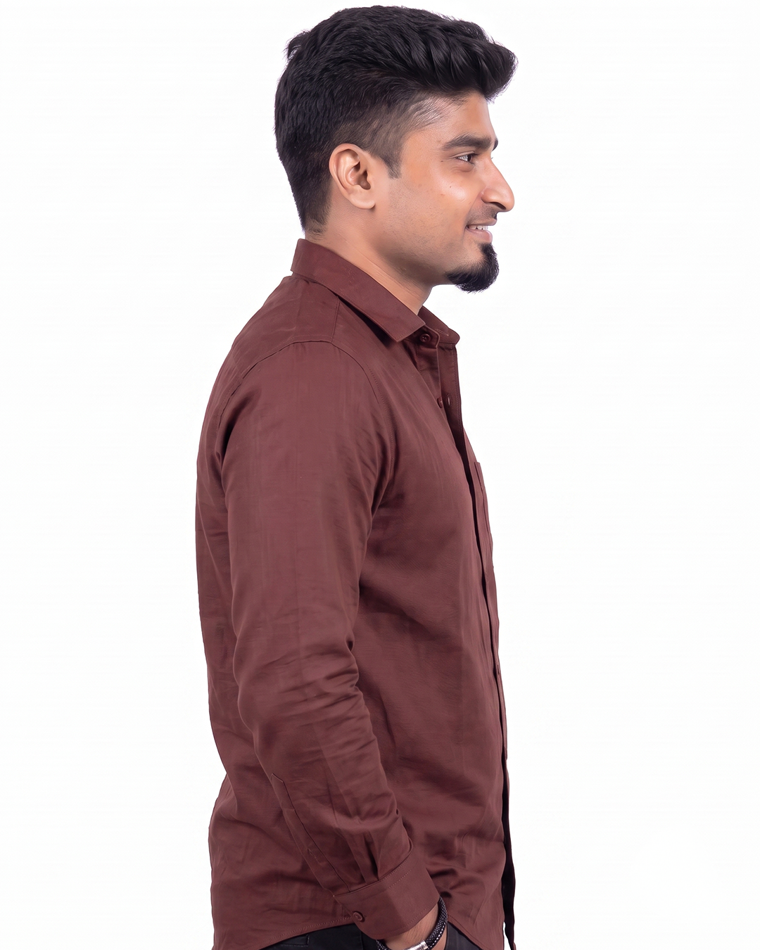 Maroon Full Sleeve Shirt