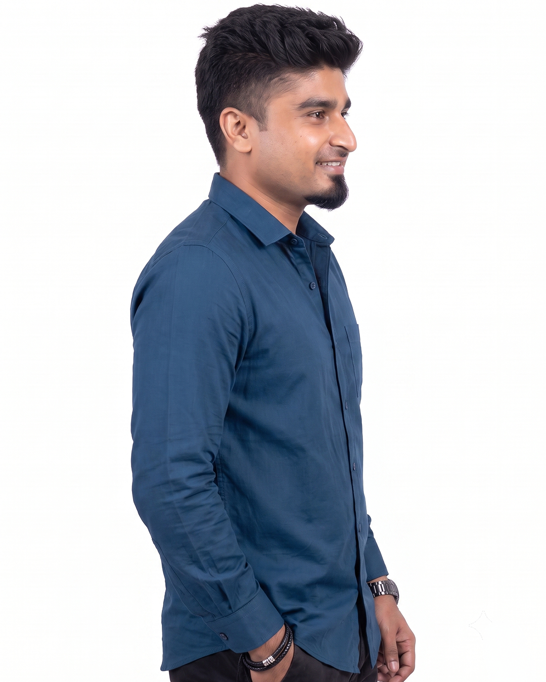 Deep Blue Full Sleeve Shirt
