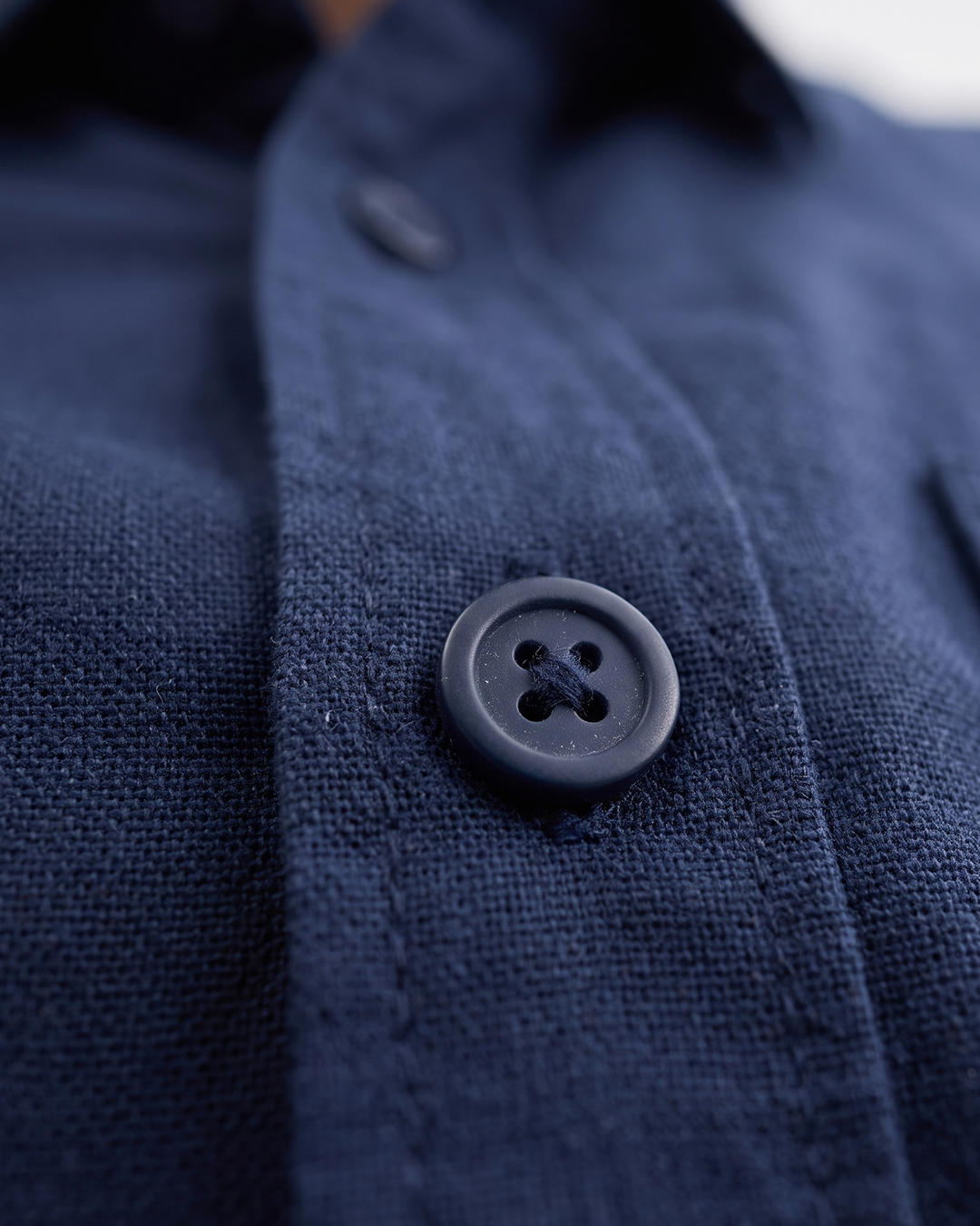 Navy Blue Full Sleeve Shirt