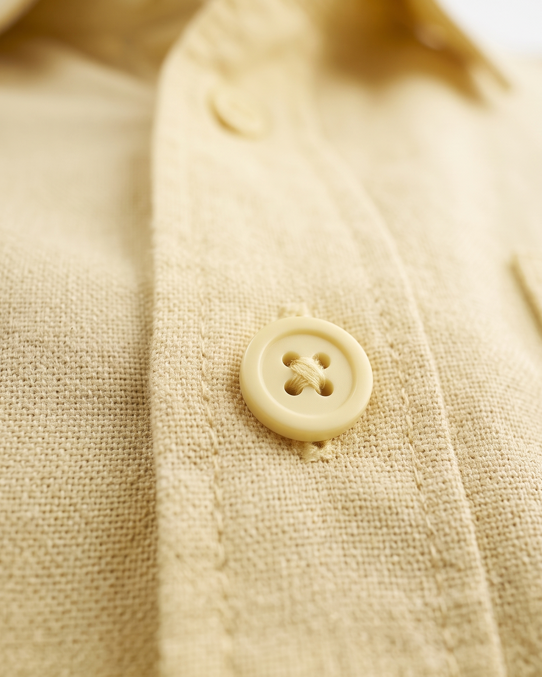 Pale Yellow Full Sleeve Shirt