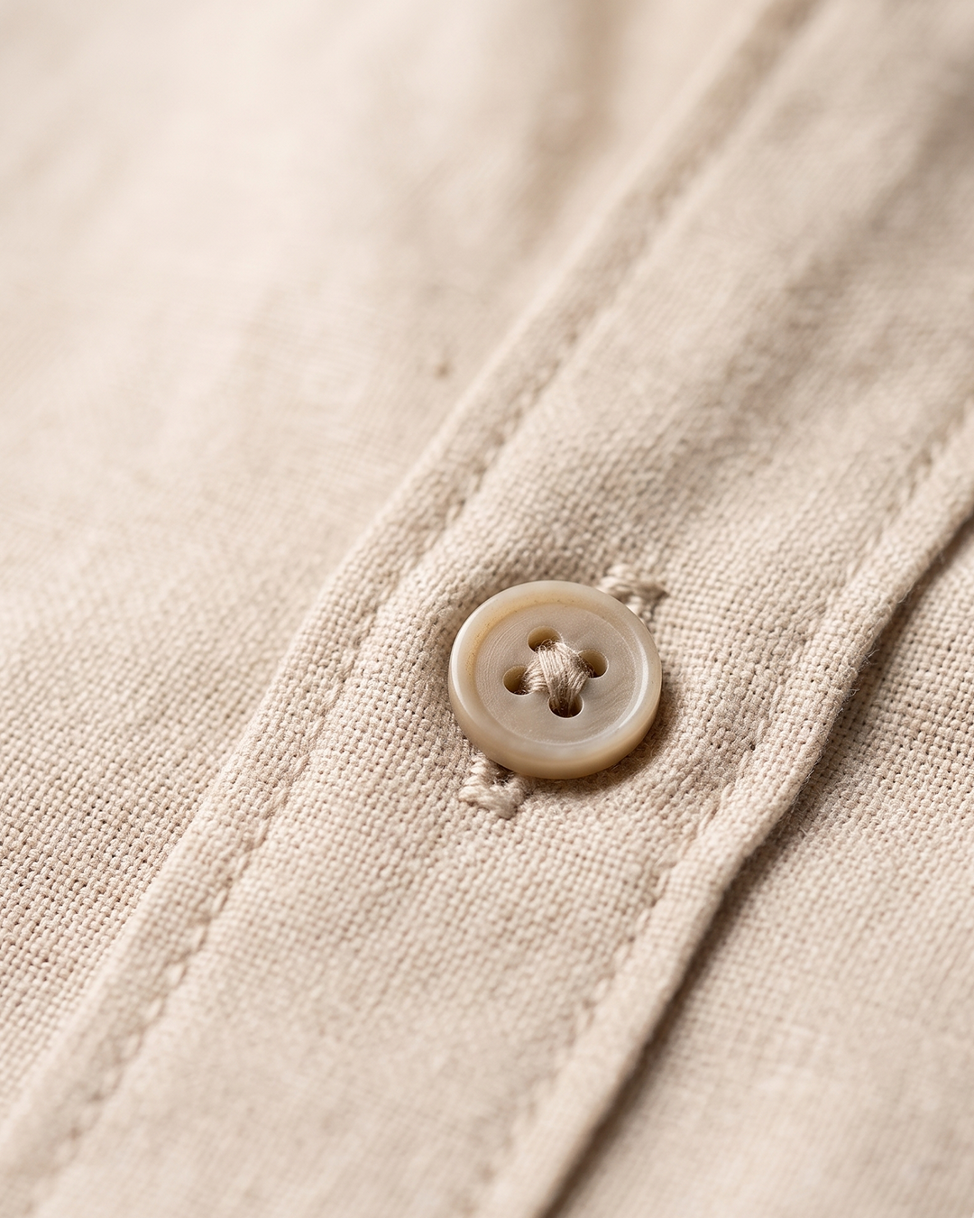 Cream Full Sleeve Shirt