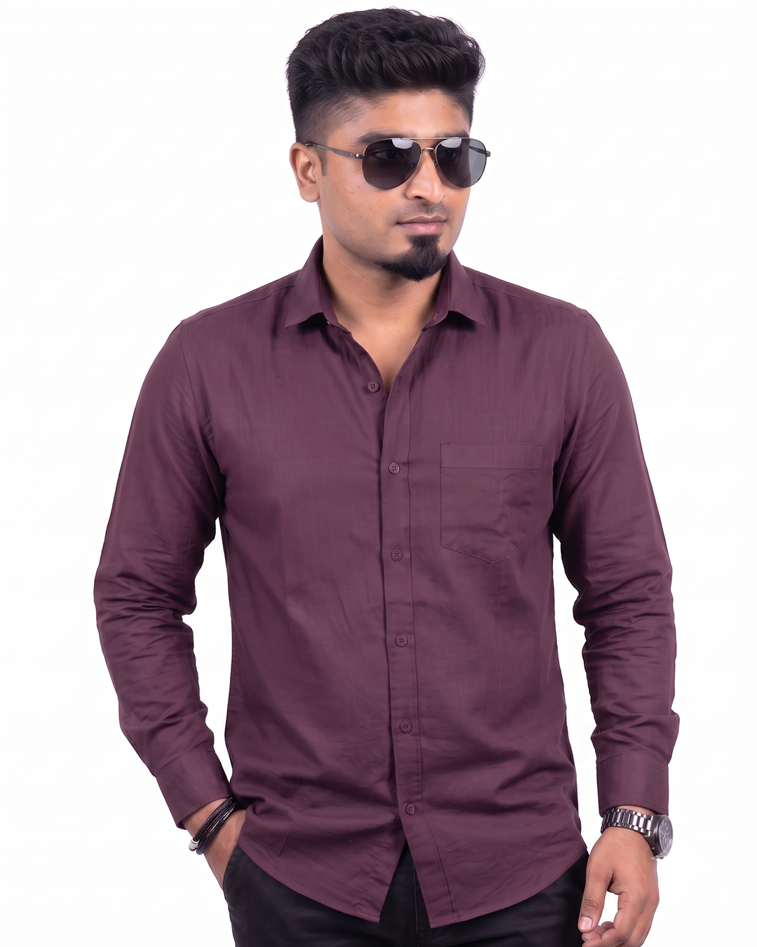 Deep Purple Full Sleeve Shirt