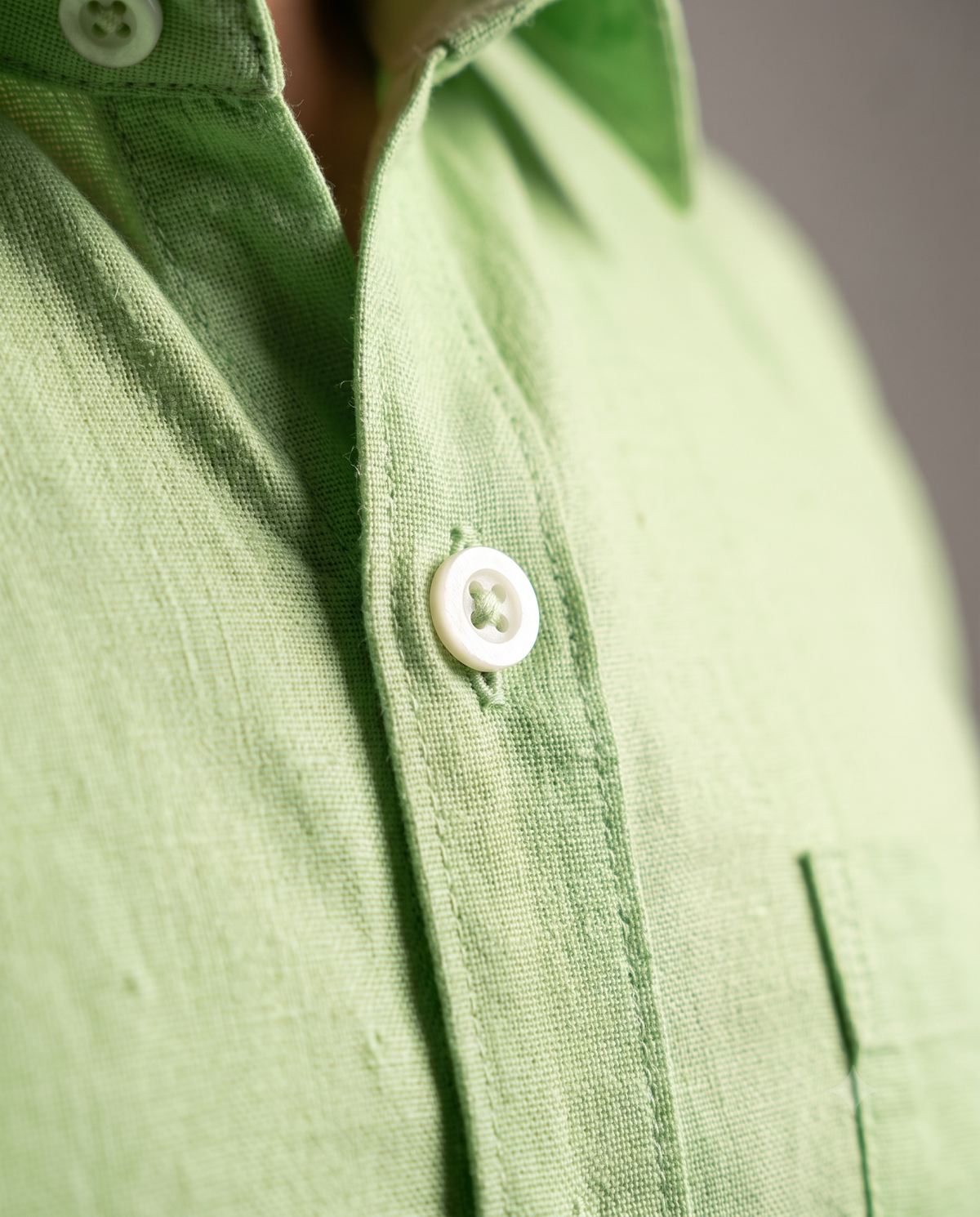 Celadon Mist Full Sleeve Shirt