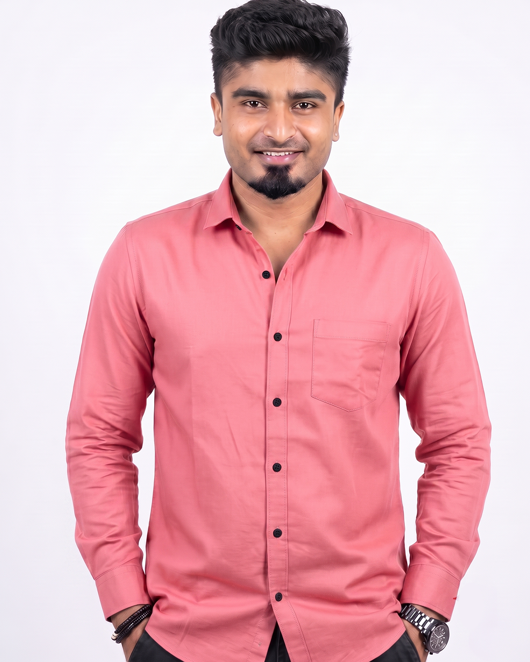 Pink Full Sleeve Shirt