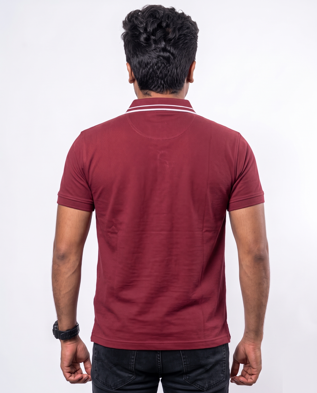 PL021 Cherry Red 100% Cotton Polo T-Shirt