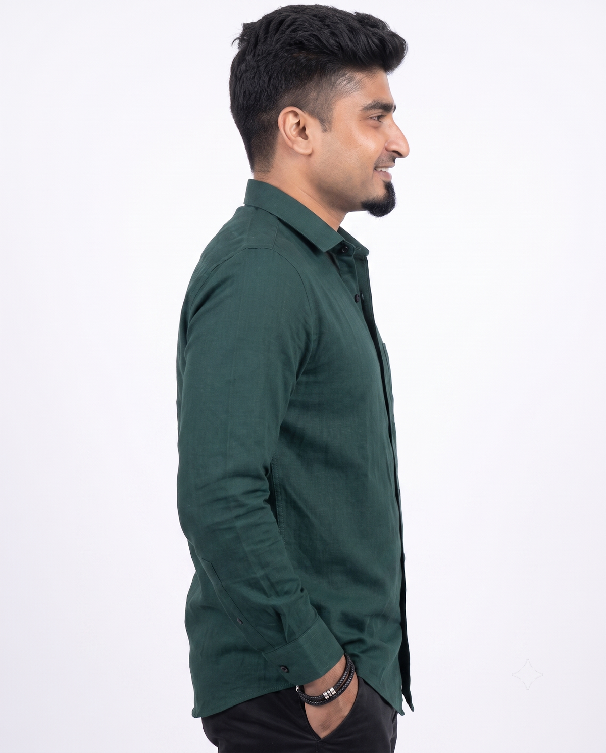 Green Full Sleeve Shirt