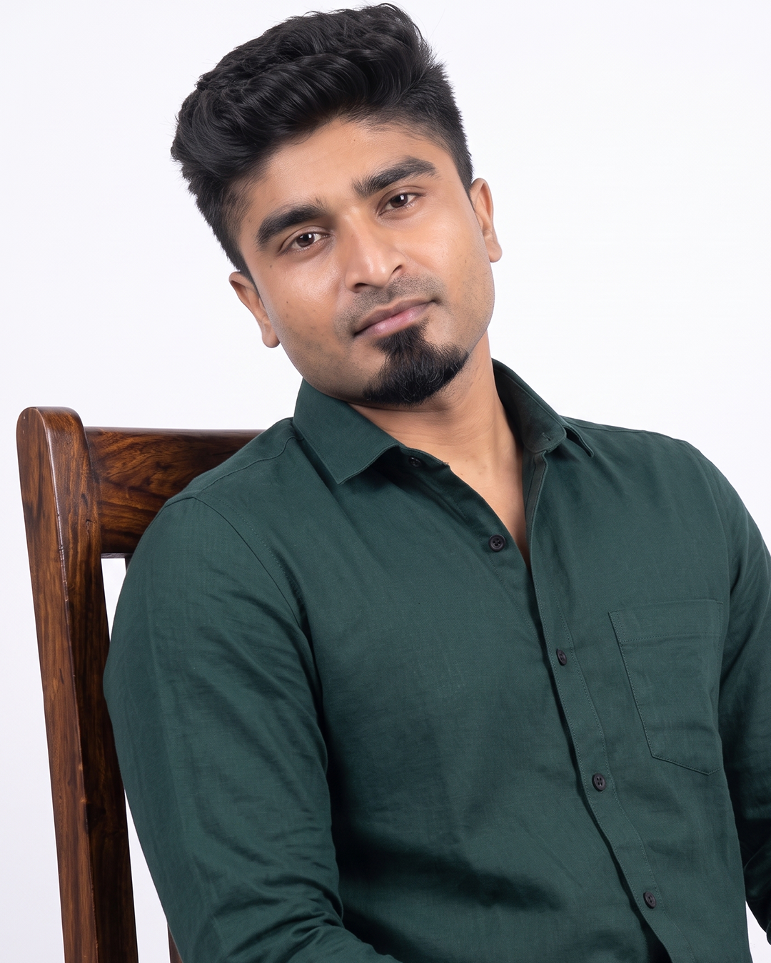Green Full Sleeve Shirt