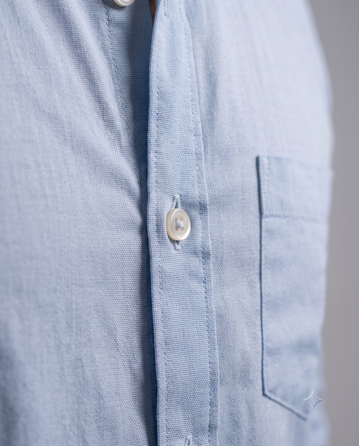 Ice Blue Full Sleeve Shirt