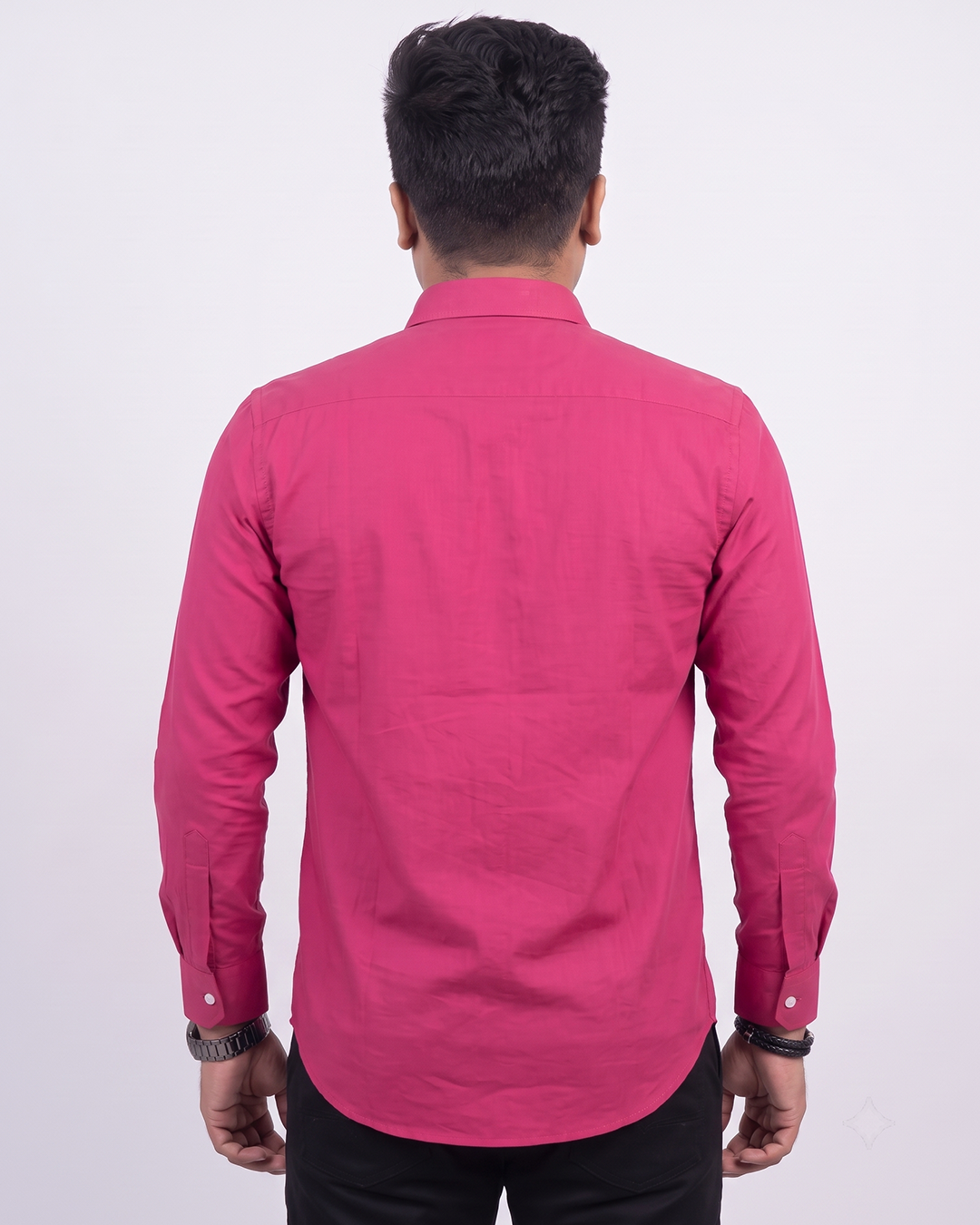 Velvet Magenta Full Sleeve Shirt