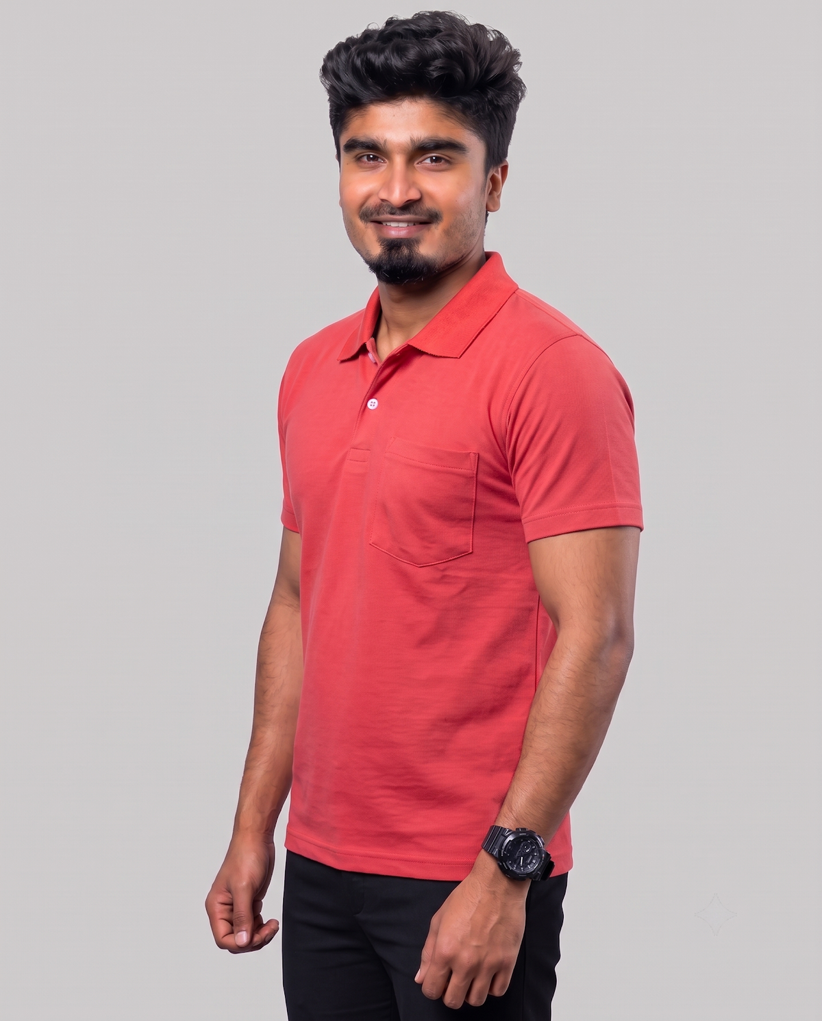 PL007 Ruby 100% Cotton Polo T-Shirt