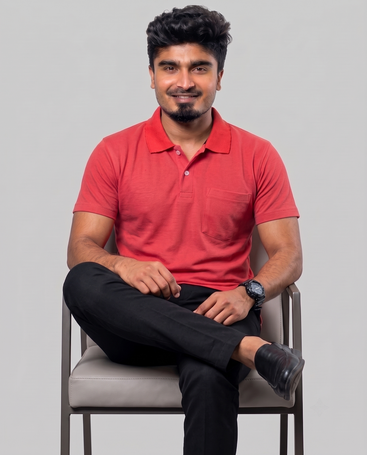 PL007 Ruby 100% Cotton Polo T-Shirt