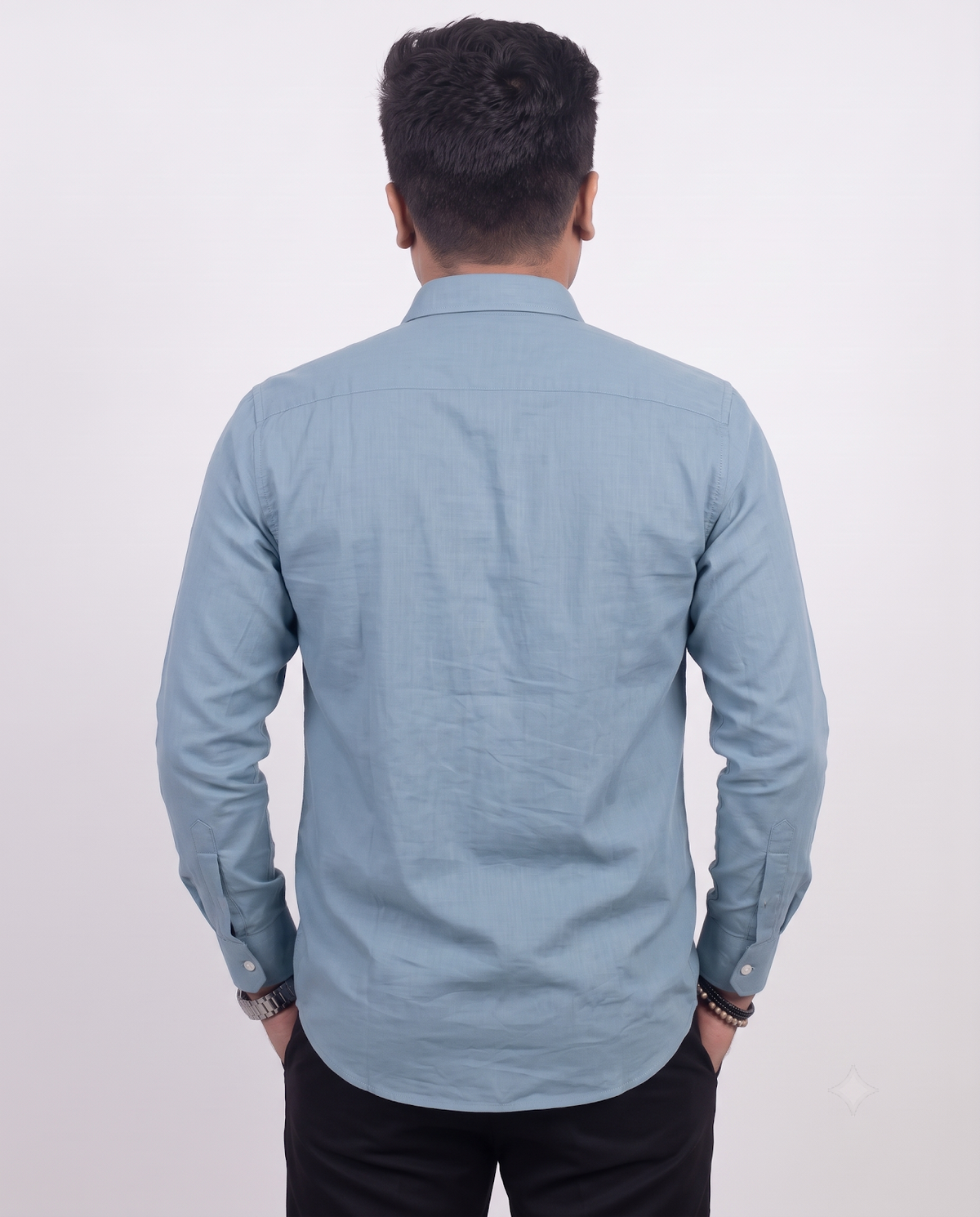 Powder Blue Full Sleeve Shirt