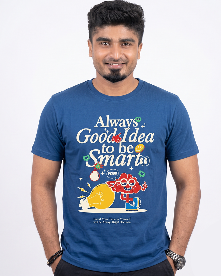 RHS65 Always-Good Idea Round Neck Half Sleeve