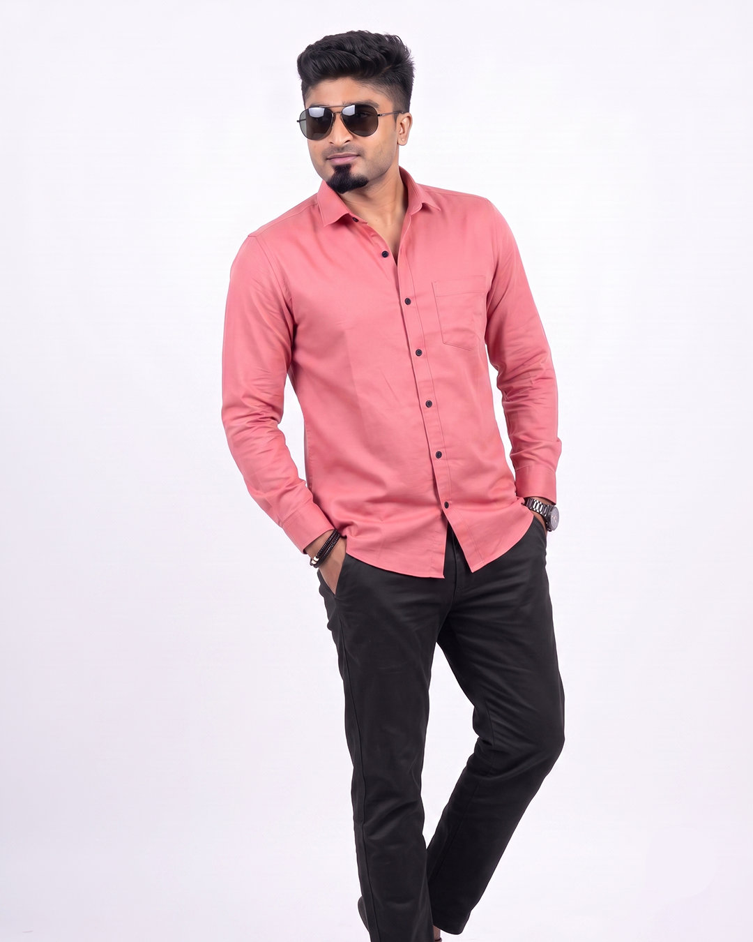 Pink Full Sleeve Shirt