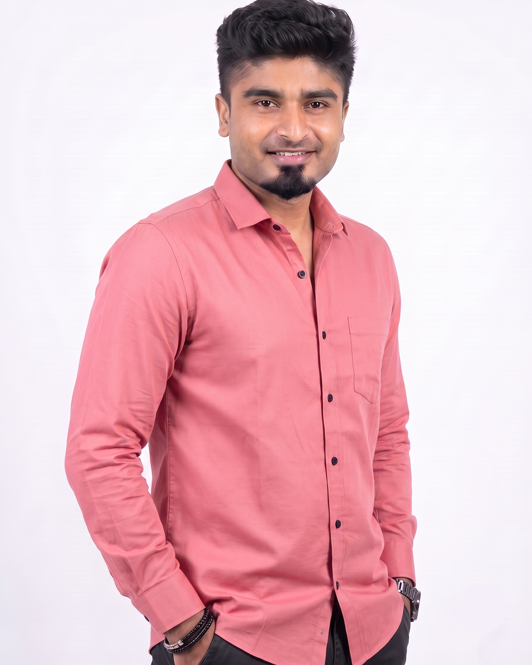 Pink Full Sleeve Shirt