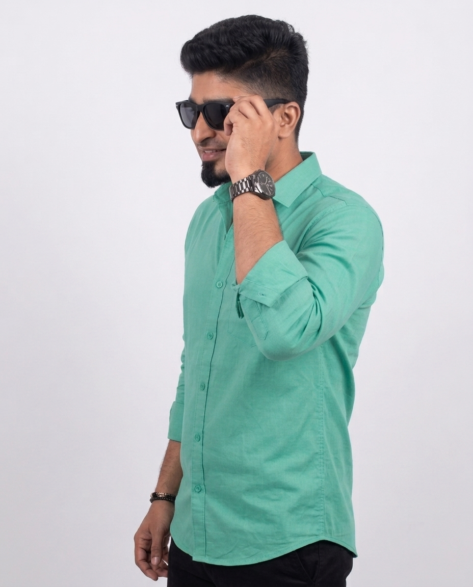 Mint Lagoon Full Sleeve Shirt