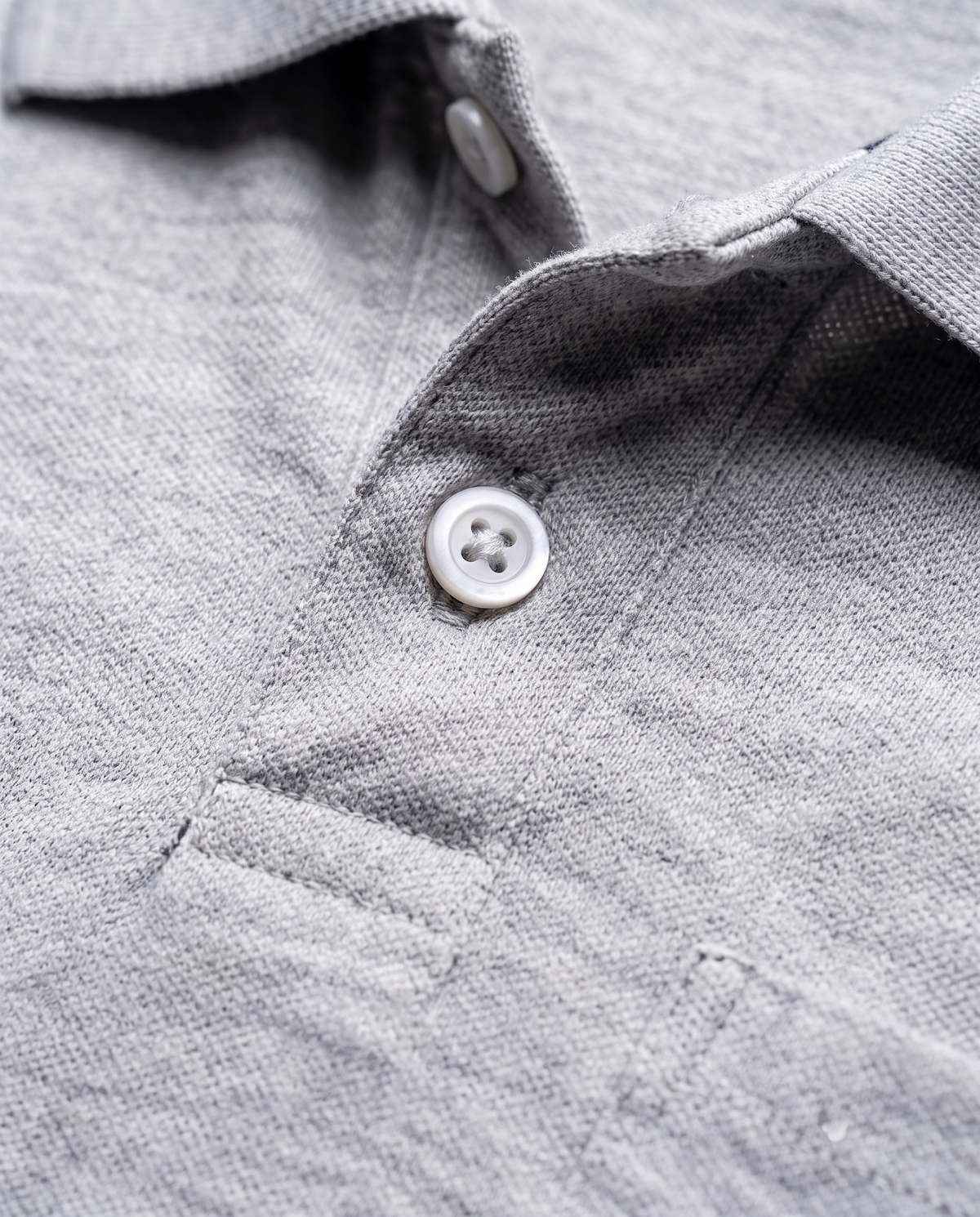 PL005 Charcoal Grey 100% Cotton Polo T-Shirt