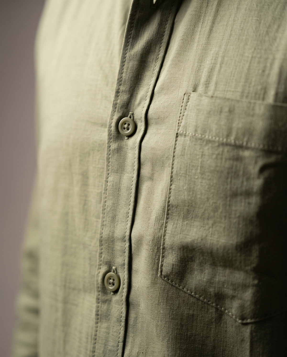 Sage Green Full Sleeve Shirt