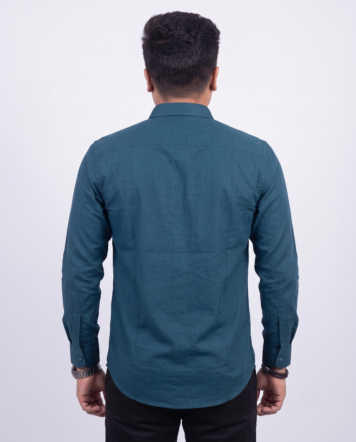 Midnight Teal Full Sleeve Shirt