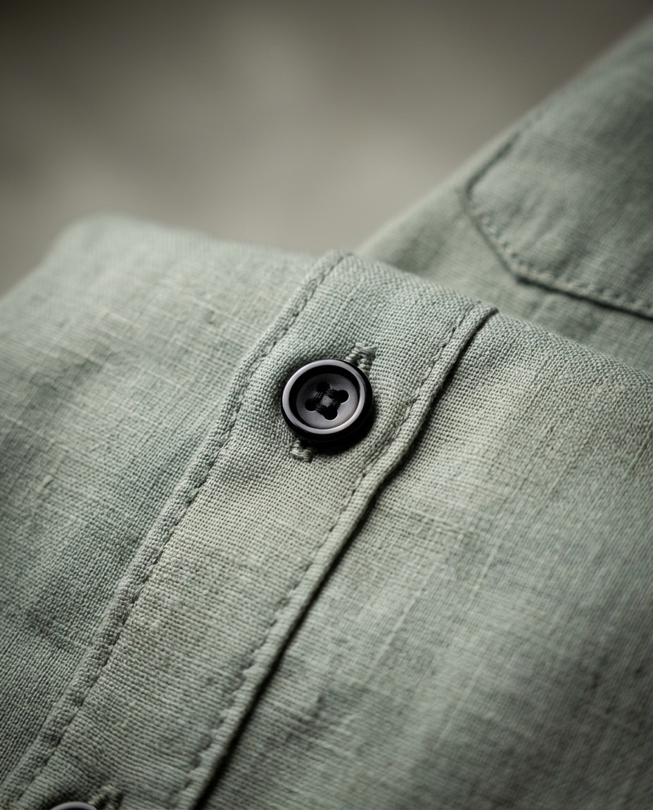 Sage Silver Full Sleeve Shirt
