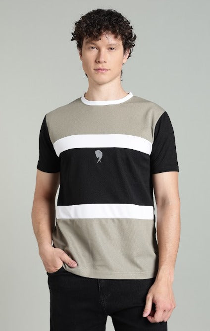 RHSOO2 || Olive || Round Neck Half Sleeve