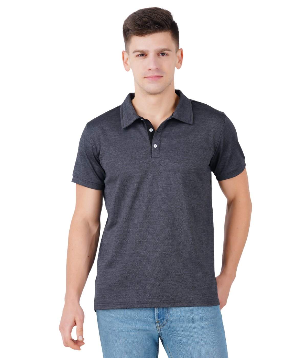 Black Polo T-Shirt - Men's Wear High Flyers