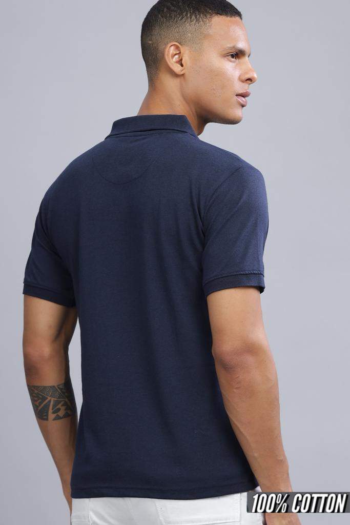S6 ||Denim Melange || 100% Cotton T-Shirt – pr3.in