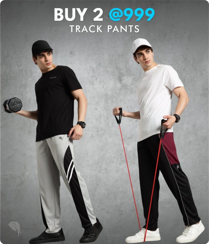 Buy 2 Track Pants @ 999 - TP002 - Image 1