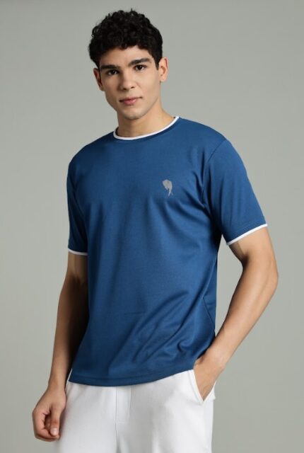 RHSOO1 || Navy || Round Neck Half Sleeve