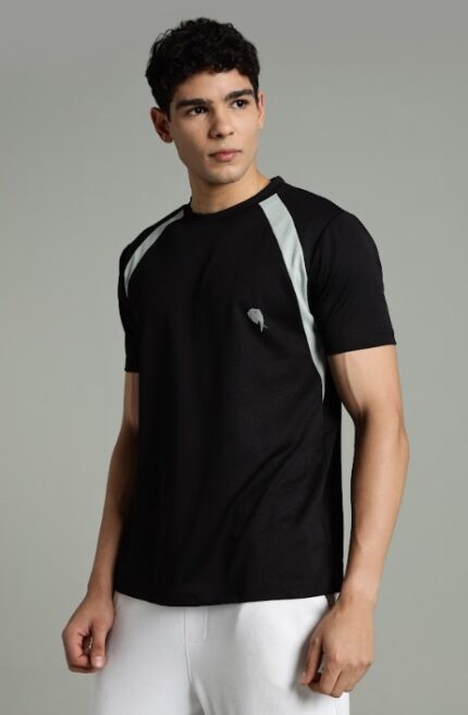 RHSOO1 || Black || Round Neck Half Sleeve