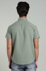 LS 02 || Green || Half Sleeve Shirts || 100% Cotton - Image 2