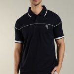PR44 || Navy || 100% Cotton Polo T-Shirt
