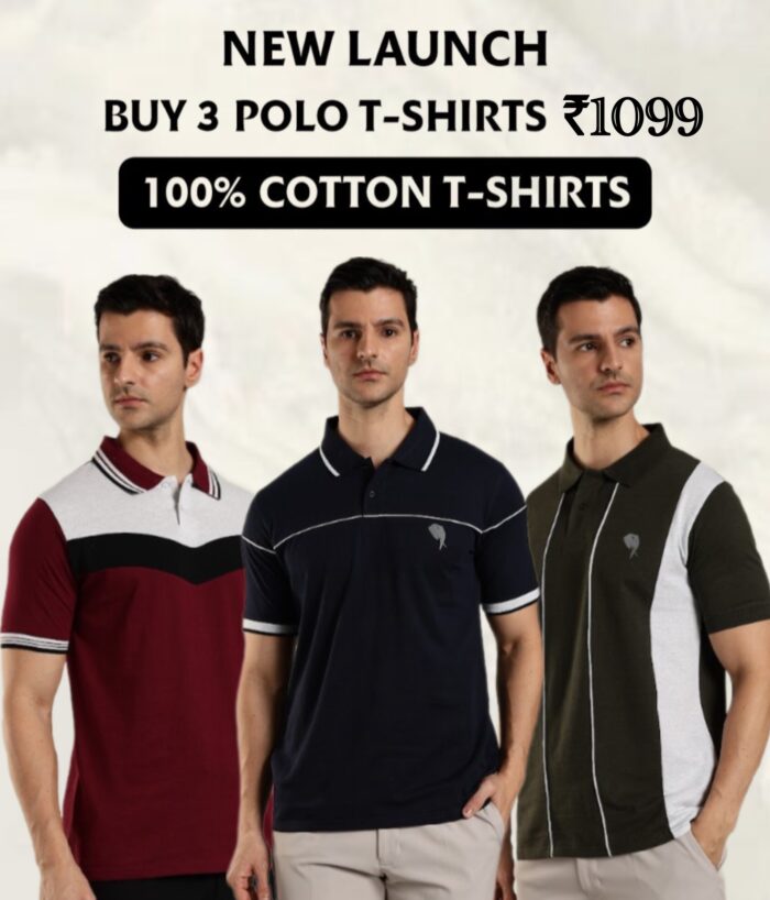 Buy 3 T-Shirts @ 1099 - PR44 - Image 1