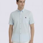 LS 03 || Ice Blue || Half Sleeve Shirts || 100% Cotton