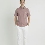 LS 03 || Dusty Pink || Half Sleeve Shirts || 100% Cotton