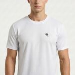 RHS02A || White || Round Neck Half Sleeve